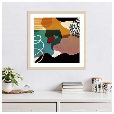 Variety III by Cheryl Warrick Wood Framed Wall Art Print