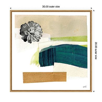 Day Beach I by Lindsey Newman Framed Canvas Wall Art Print