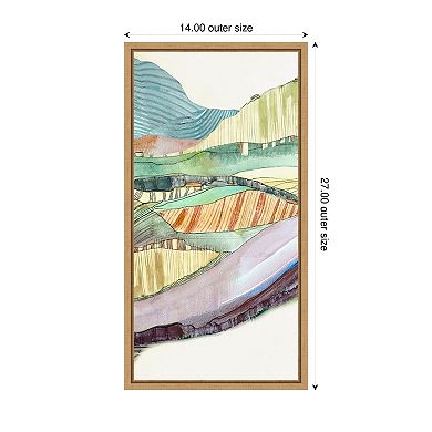 Movements by Jacob q Framed Canvas Wall Art Print