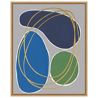 Modern Sense II by Regina Moore Framed Canvas Wall Art Print