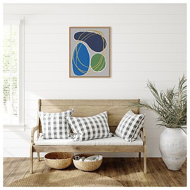 Modern Sense II by Regina Moore Framed Canvas Wall Art Print