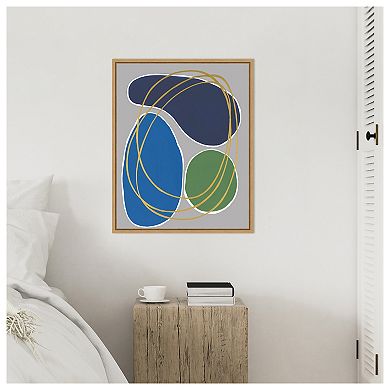 Modern Sense II by Regina Moore Framed Canvas Wall Art Print