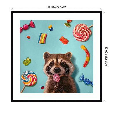 Sweet Tooth by Lucia Heffernan Wood Framed Wall Art Print