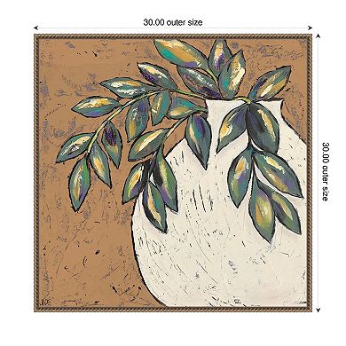 Primitive II by Jade Reynolds Framed Canvas Wall Art Print