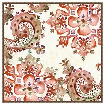 Artisan Medallion Pattern II by Tre Sorelle Studios Framed Canvas Wall Art Print