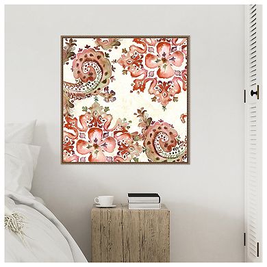 Artisan Medallion Pattern II by Tre Sorelle Studios Framed Canvas Wall Art Print