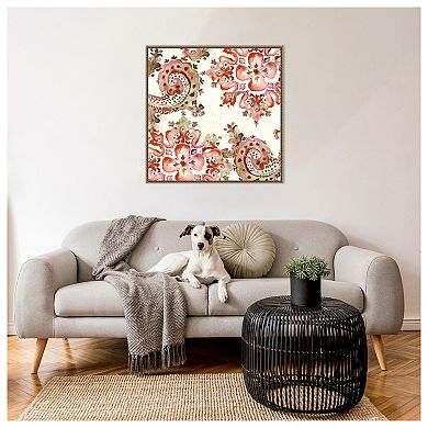 Artisan Medallion Pattern II by Tre Sorelle Studios Framed Canvas Wall Art Print