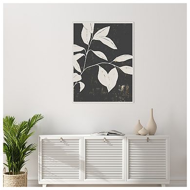 Noir Cuts I by Isabelle Z Framed Canvas Wall Art Print