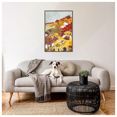 Checking in I by Rea Kelly Framed Canvas Wall Art Print