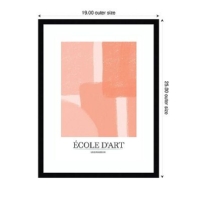 LExposition III by Incado Wood Framed Wall Art Print