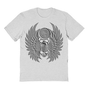 Men's Emboss Scarab Logo Journey Graphic Tee