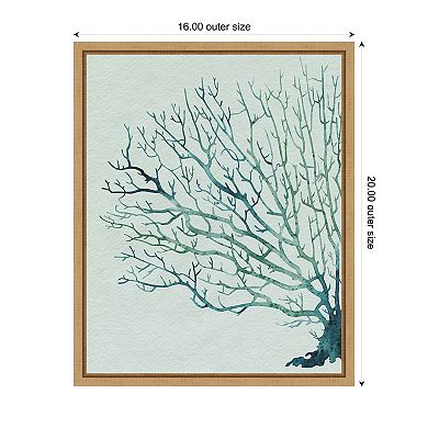Seaglass Shadow II by Grace Popp Framed Canvas Wall Art Print