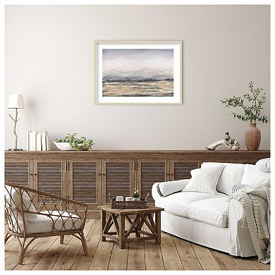 Windswept by Courtney Prahl Wood Framed Wall Art Print