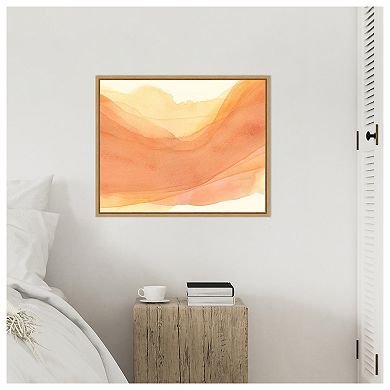 Sunset Layers I by Grace Popp Framed Canvas Wall Art Print
