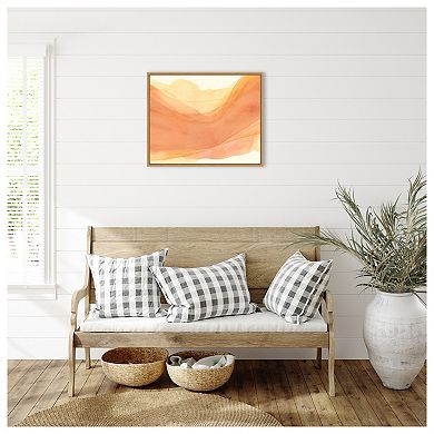 Sunset Layers I by Grace Popp Framed Canvas Wall Art Print