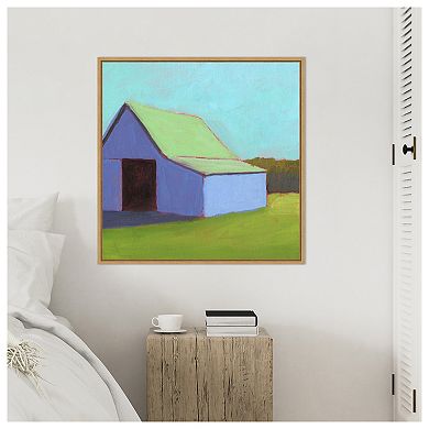 Homestead Barn I by Carol Young Framed Canvas Wall Art Print