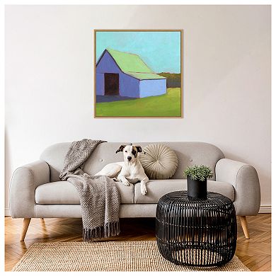Homestead Barn I by Carol Young Framed Canvas Wall Art Print