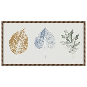 Fall Visions I by Sarah Leonard Framed Canvas Wall Art Print