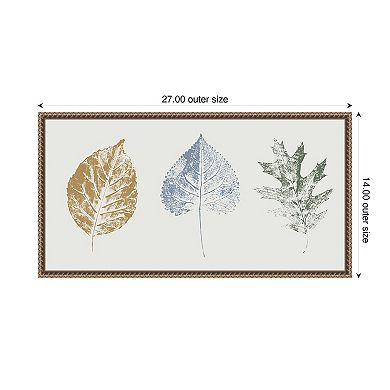 Fall Visions I by Sarah Leonard Framed Canvas Wall Art Print