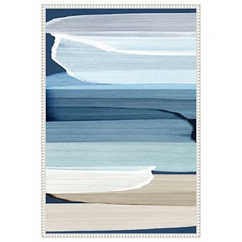 Whispers of the Beach I by Emma Peal Framed Canvas Wall Art Print