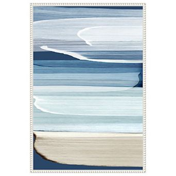 Whispers of the Beach II by Emma Peal Framed Canvas Wall Art Print