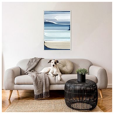 Whispers of the Beach II by Emma Peal Framed Canvas Wall Art Print
