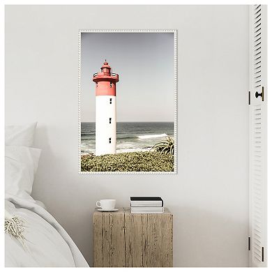 Oyster Box Lighthouse by Shot by Clint Framed Canvas Wall Art Print