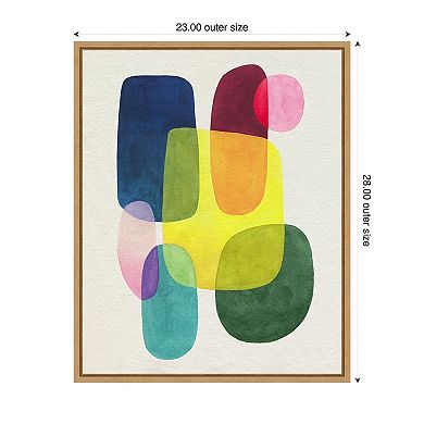Sunlit Spectrum II by Grace Popp Framed Canvas Wall Art Print