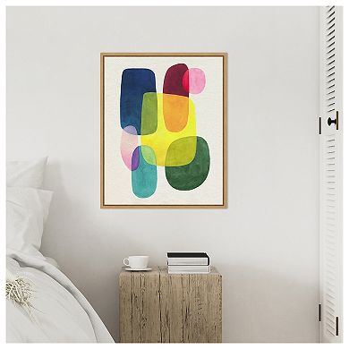 Sunlit Spectrum II by Grace Popp Framed Canvas Wall Art Print