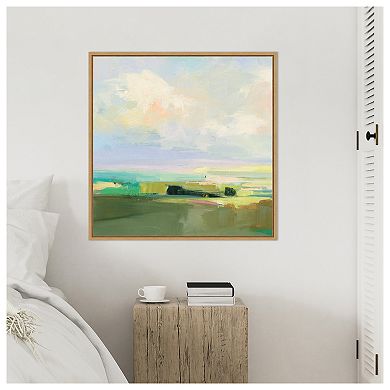 Summer Sky IV by Julia Purinton Framed Canvas Wall Art Print