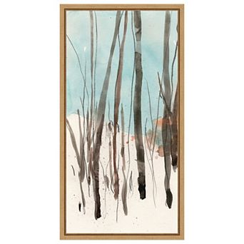 Snow Settled Movement II by Samuel Dixon Framed Canvas Wall Art Print