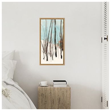 Snow Settled Movement II by Samuel Dixon Framed Canvas Wall Art Print