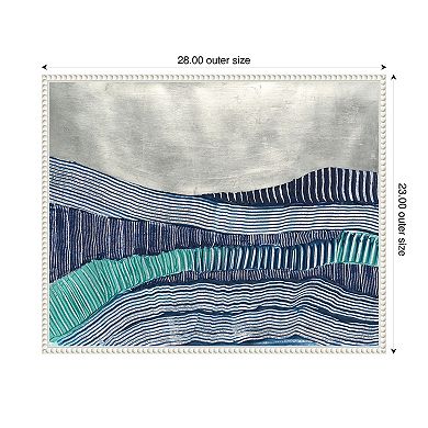 Cold Stream I by Vanna Lam Framed Canvas Wall Art Print