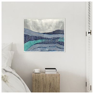 Cold Stream I by Vanna Lam Framed Canvas Wall Art Print