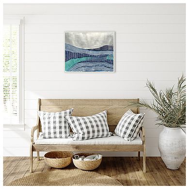 Cold Stream I by Vanna Lam Framed Canvas Wall Art Print