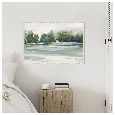 Lakeview Haven by Lera Framed Canvas Wall Art Print