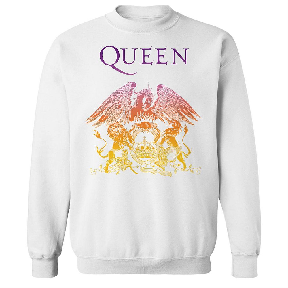 Queen crest hoodie clearance