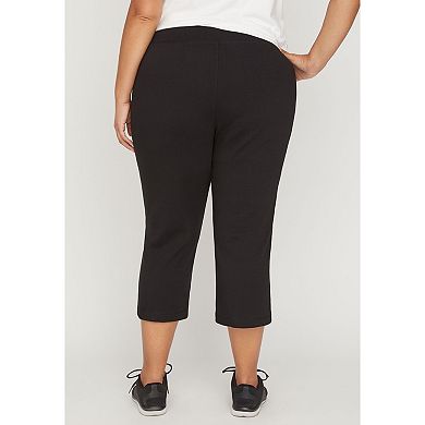 Catherines Women's Plus Size Smooth Fit Capri