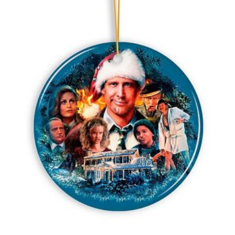 Christmas Vacation Mural Artistic Christmas Ornament, Full Crew