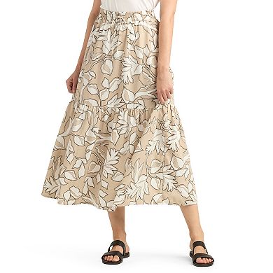 Women’s AB Studio Pull-On Tired Skirt