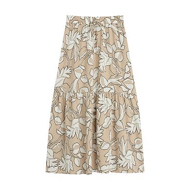 Women’s AB Studio Pull-On Tired Skirt