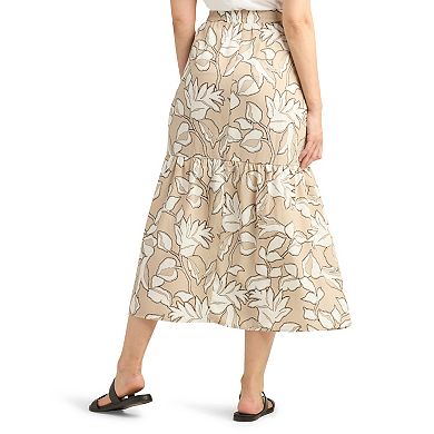 Women’s AB Studio Pull-On Tired Skirt