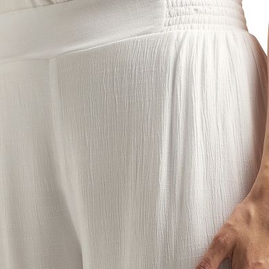 Women's AB Studio Smocked Waist Pants