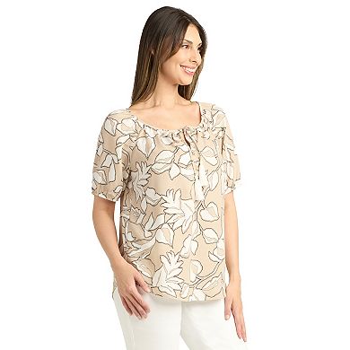 Women's AB Studio Peasant Top