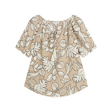 Women's AB Studio Peasant Top