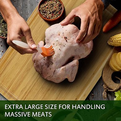 Large Wood Cutting Boards for Meat, Cutting Board Stove Top Cover, Large Charcuterie Board