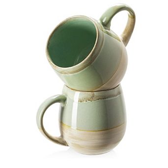 21 Oz Large Ceramic Coffee Mug, Stoneware Coffee Mugs Set of 2