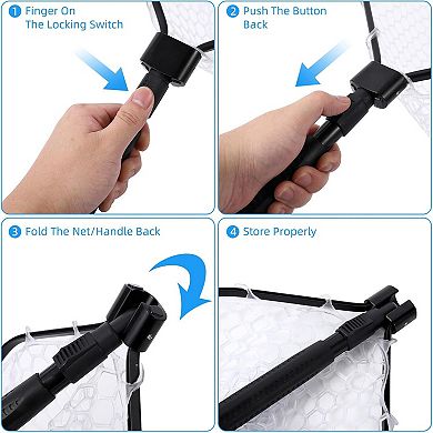Catch and Release Fishing Net, Handnet for Fisherman