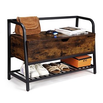 Shoe Storage Bench, Entryway Bench, for Entryway, Bedroom, Hallway