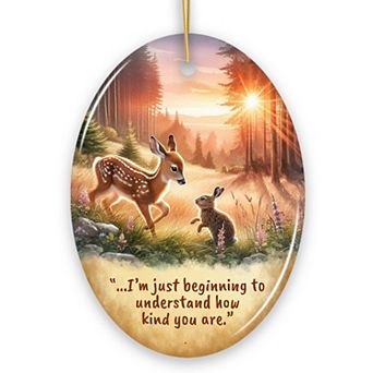 Kindness in Your Heart Ornament, Gentle Lesson Christmas Gift